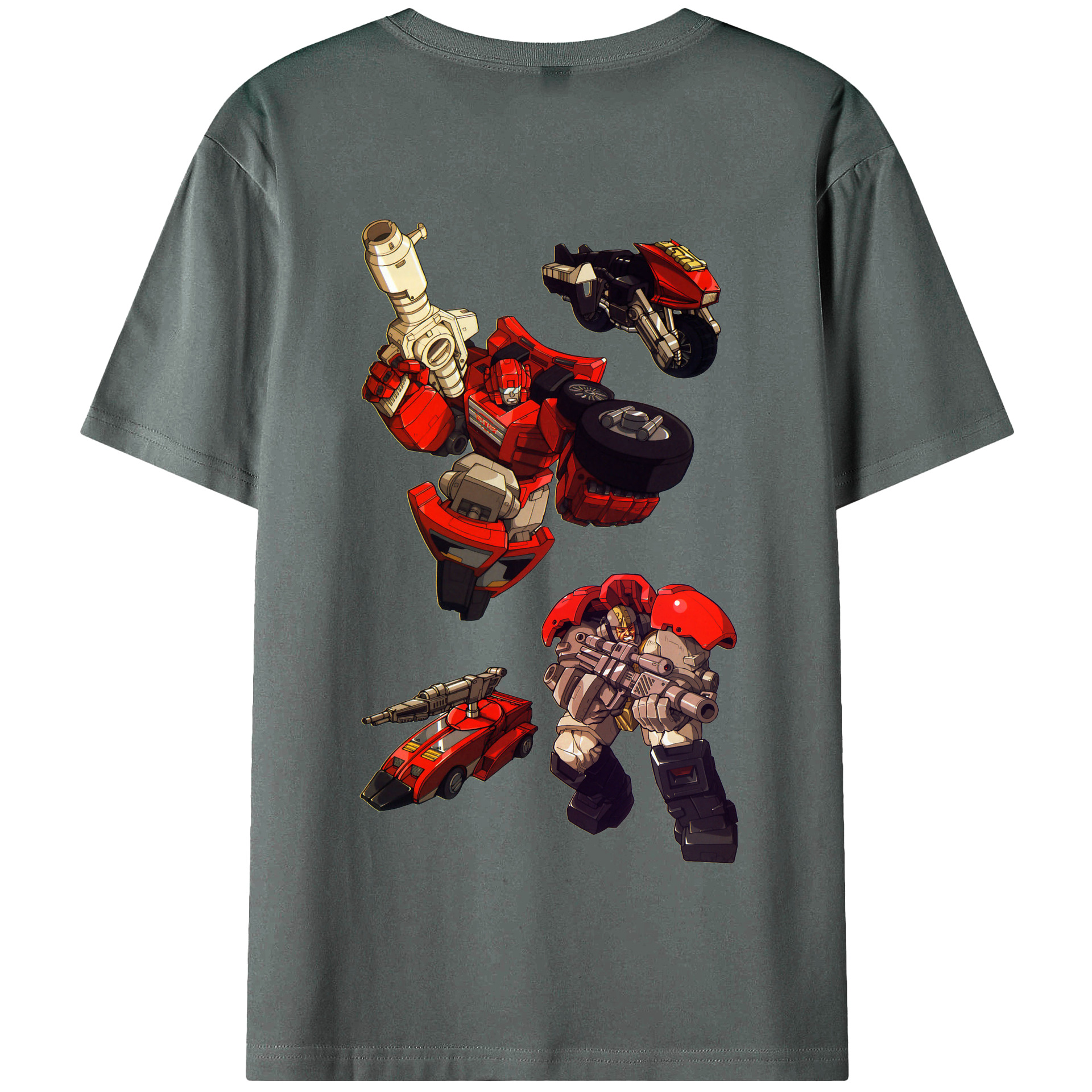 （画像用）  綿100％半袖Tシャツ（背面プリント）